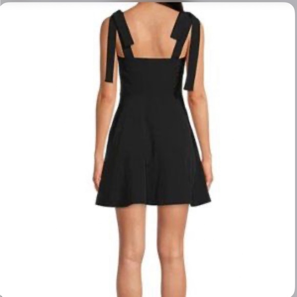 🆕 GIANNI BINI DRESS EVERLY BUSTIER SWEETHEART NECK TIE SHOULDER DRESS - Picture 3 of 6